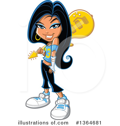 Royalty-Free (RF) Teenager Clipart Illustration by Clip Art Mascots - Stock Sample #1364681