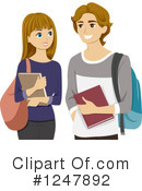 Teenagers Clipart #1247892 by BNP Design Studio