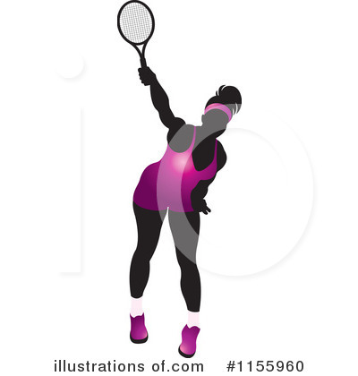 Royalty-Free (RF) Tennis Clipart Illustration by Lal Perera - Stock Sample #1155960