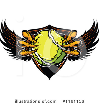 Tennis Ball Clipart #1161156 by Chromaco
