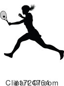 Tennis Clipart #1724764 by AtStockIllustration