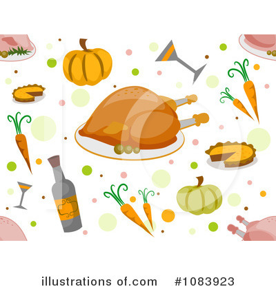 Royalty-Free (RF) Thanksgiving Clipart Illustration by BNP Design Studio - Stock Sample #1083923