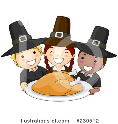 Thanksgiving Clip  on Thanksgiving Clipart  230512 By Bnp Design Studio   Royalty Free  Rf