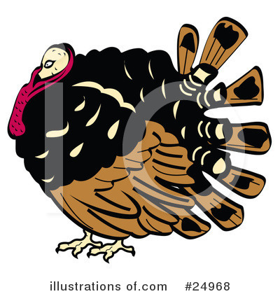 Royalty-Free (RF) Thanksgiving Clipart Illustration by Andy Nortnik - Stock Sample #24968