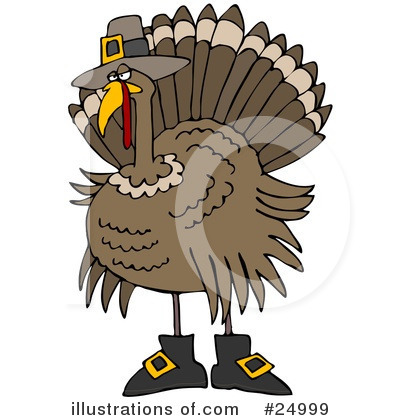 Royalty-Free (RF) Thanksgiving Clipart Illustration by djart - Stock Sample #24999