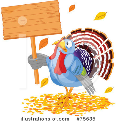 Royalty-Free (RF) Thanksgiving Clipart Illustration by Pushkin - Stock Sample #75635