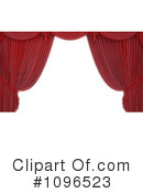 Theater Curtains Clipart #1096523 by Mopic