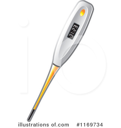 Royalty-Free (RF) Thermometer Clipart Illustration by Lal Perera - Stock Sample #1169734