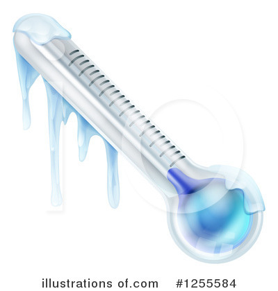 Thermometer Clipart #1255584 by AtStockIllustration