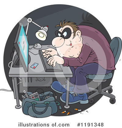 Hacker Clipart #1191348 by Alex Bannykh