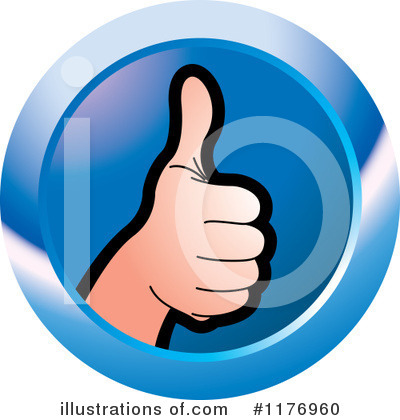 Thumb Up Clipart #1176960 by Lal Perera