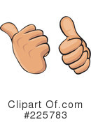 Thumbs Up Clipart #225783 by David Rey