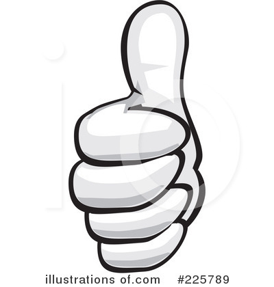 Thumbs Up Clipart #225789 by David Rey