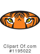 Tiger Clipart #1195022 by Johnny Sajem