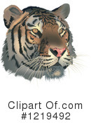 Tiger Clipart #1219492 by dero