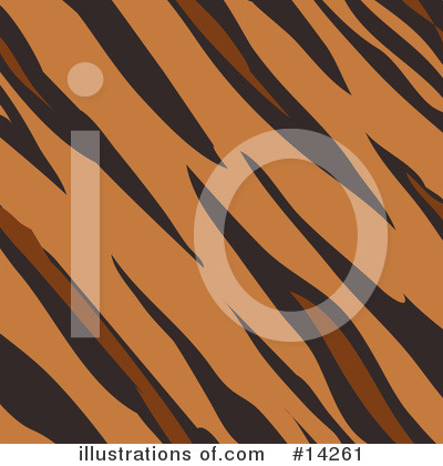 Royalty-Free (RF) Tiger Clipart Illustration by AtStockIllustration - Stock Sample #14261