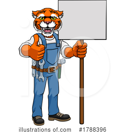 Construction Worker Clipart #1788396 by AtStockIllustration
