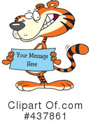 Tiger Clipart #437861 by toonaday