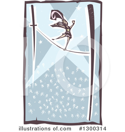 Tightrope Clipart #1300314 by xunantunich