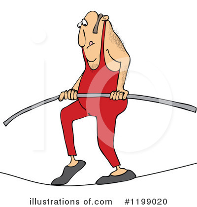 Tightrope Clipart #1199020 by djart