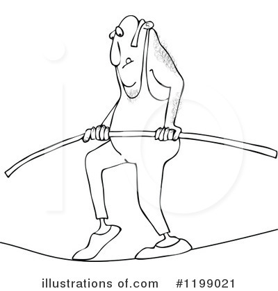 Tightrope Clipart #1199021 by djart