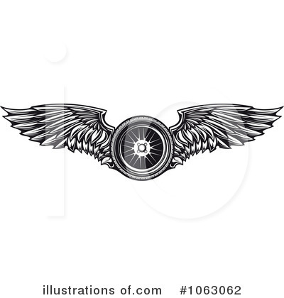 Wing Clipart #1063062 by Vector Tradition SM