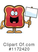 Toast And Jam Clipart #1172420 by Cory Thoman