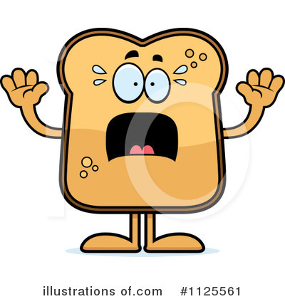 Royalty-Free (RF) Toast Clipart Illustration by Cory Thoman - Stock Sample #1125561
