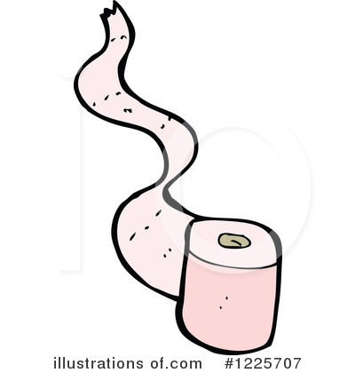 Toilet Paper Clipart #1201981 - Illustration by lineartestpilot