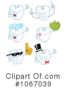 Tooth Character Clipart #1067039 by Hit Toon