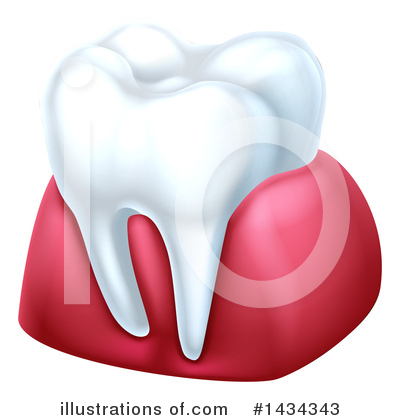 Royalty-Free (RF) Tooth Clipart Illustration by AtStockIllustration - Stock Sample #1434343