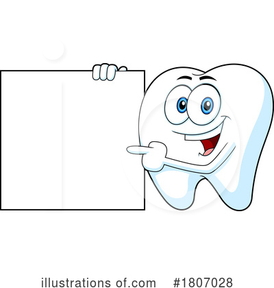 Royalty-Free (RF) Tooth Clipart Illustration by Hit Toon - Stock Sample #1807028