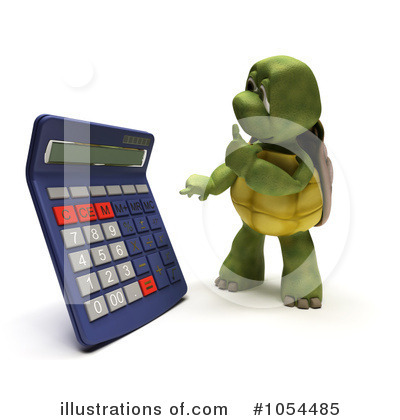 Royalty-Free (RF) Tortoise Clipart Illustration by KJ Pargeter - Stock Sample #1054485