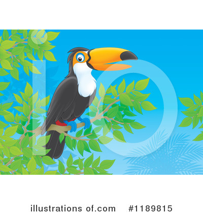 Toucan Clipart #1189815 by Alex Bannykh