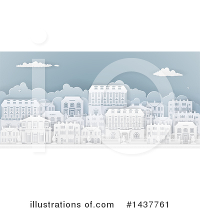 Town Clipart #1437761 by AtStockIllustration