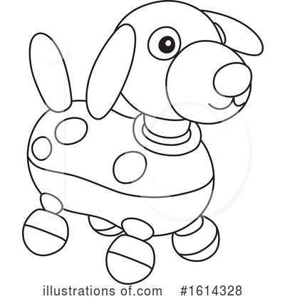 Royalty-Free (RF) Toy Clipart Illustration by Alex Bannykh - Stock Sample #1614328