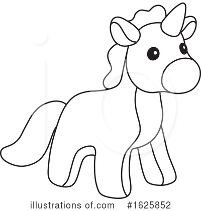 Unicorn Clipart #1625852 by Alex Bannykh