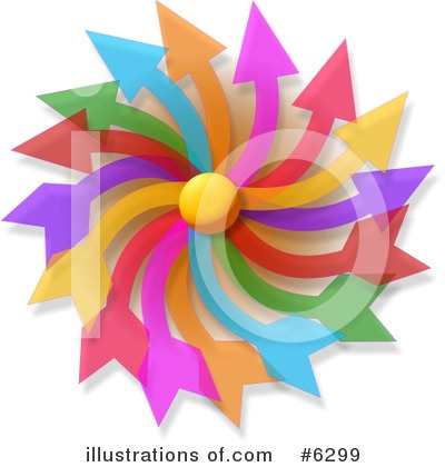 Pinwheel Clipart #6299 by djart