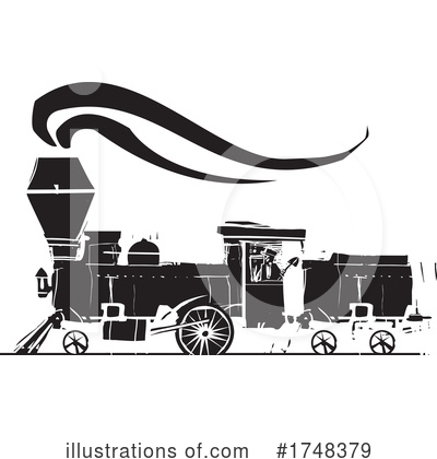 Royalty-Free (RF) Train Clipart Illustration by xunantunich - Stock Sample #1748379