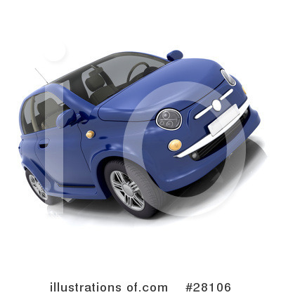Compact Car Clipart #28106 by KJ Pargeter