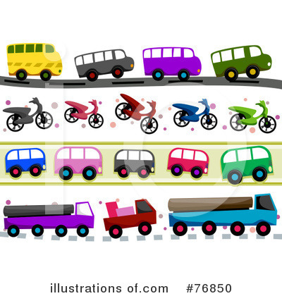 Scooter Clipart #76850 by BNP Design Studio