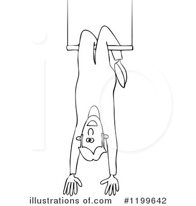 Royalty-Free (RF) Trapeze Clipart Illustration by djart - Stock Sample #1199642