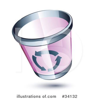 Trash Can Clipart #34132 by beboy