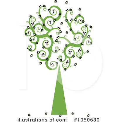 Royalty-Free (RF) Tree Clipart Illustration by Pams Clipart - Stock Sample #1050630