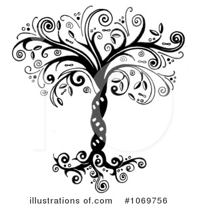 Royalty-Free (RF) Tree Clipart Illustration by LoopyLand - Stock Sample #1069756