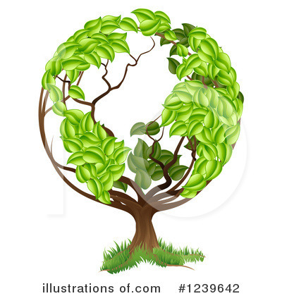 Leaves Clipart #1239642 by AtStockIllustration