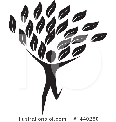 Royalty-Free (RF) Tree Clipart Illustration by ColorMagic - Stock Sample #1440280