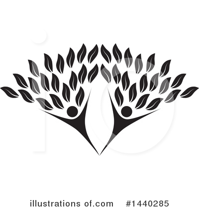 Tree Clipart #1440285 by ColorMagic