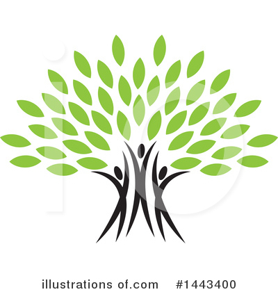 Royalty-Free (RF) Tree Clipart Illustration by ColorMagic - Stock Sample #1443400