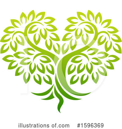 Leaves Clipart #1596369 by AtStockIllustration